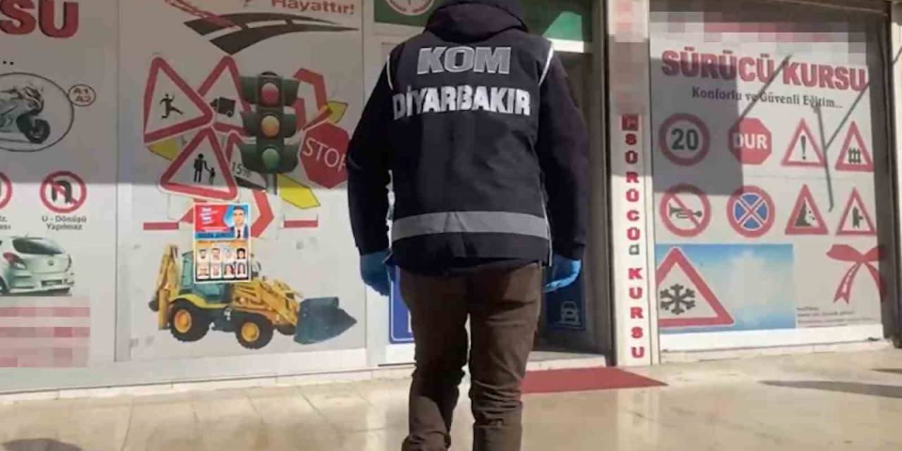 Diyarbakır’da Sürücü Kursuna ‘Fısıltı’ Operasyonu: 12 Gözaltı
