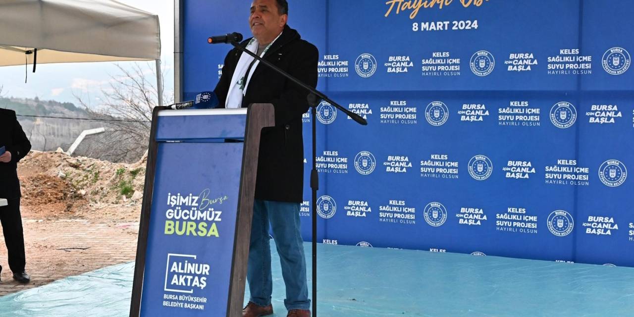 Keles’te Tankerle Su Taşıma Dönemi Tarih Oldu