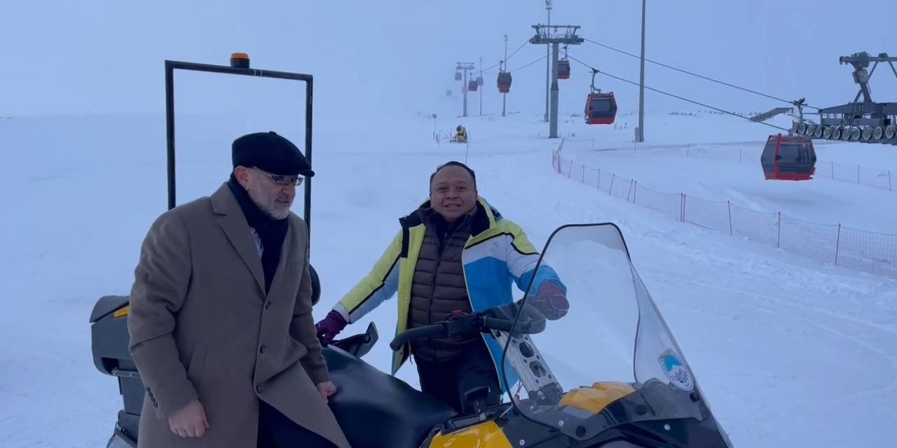 Endonezya Büyükelçisi Purnama, Erciyes’i Keşfetmeye Davet Etti