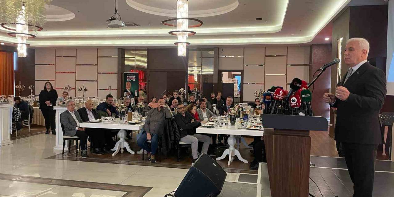 Chp Bursa Büyükşehir Adayı Mustafa Bozbey: "Bursa Kent Anayasası’nı Yaparak İşe Başlayacağız"