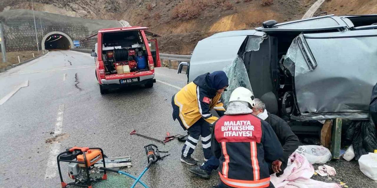 Malatya’da 3 Ayrı Trafik Kazasında 7 Kişi Yaralandı