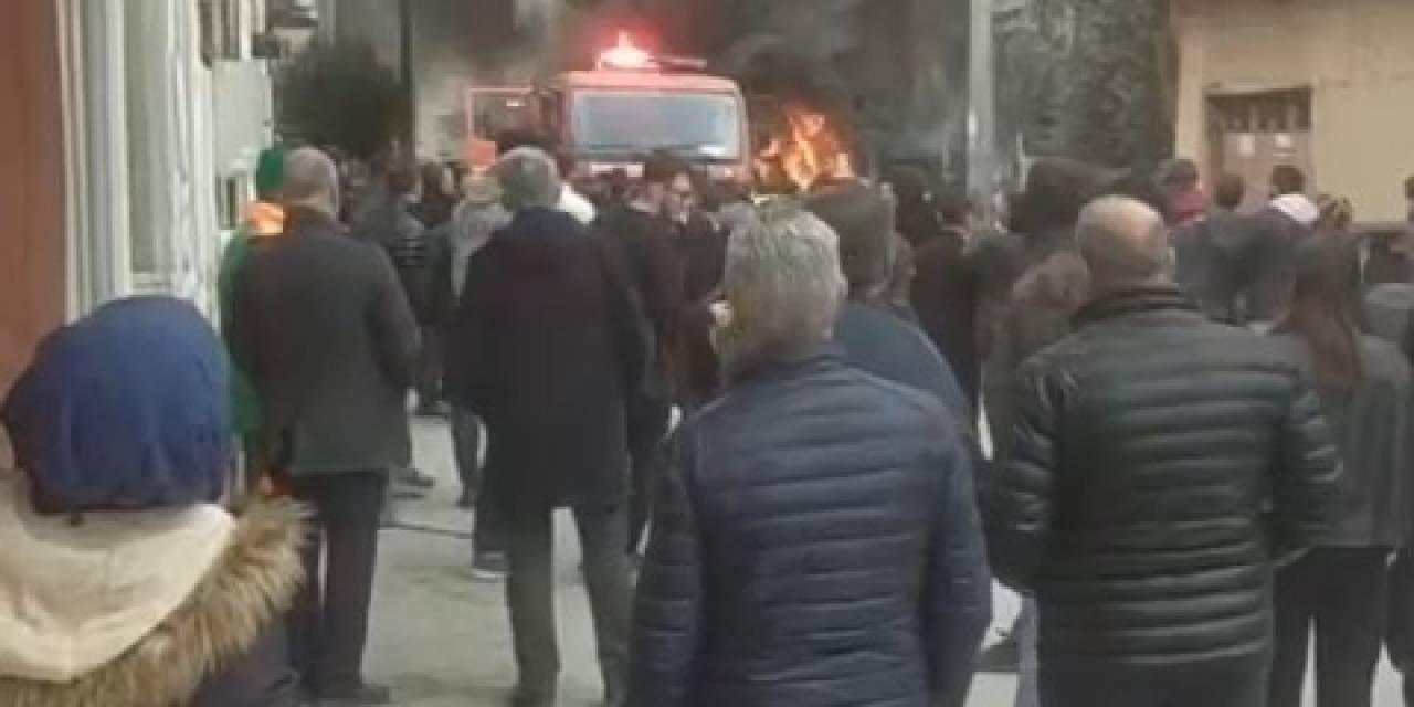 Bursa’da Hurdacıda Korkutan Yangın