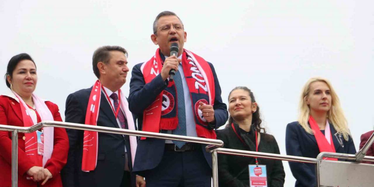 Chp Genel Başkanı Özel: “31 Mart Akşamı Bir Gözüm Büyükşehirlerde, Bir Gözüm Zonguldak’ta Olacak”