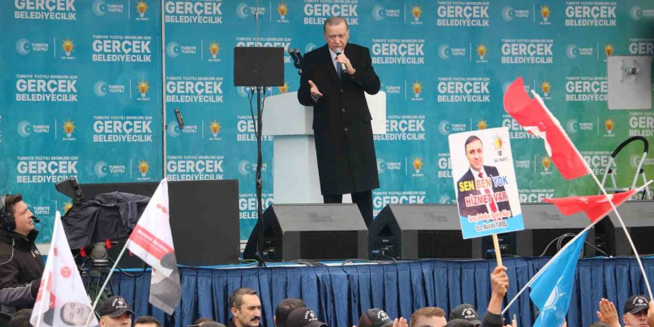 Cumhurbaşkanı Erdoğan: “Hiç Kimsenin Bizim Gölgemizde Yürüyüp Bize Seçim Kaybettirmek İçin Ortada Dolaşmasına Rıza Göstermeyeceğiz”