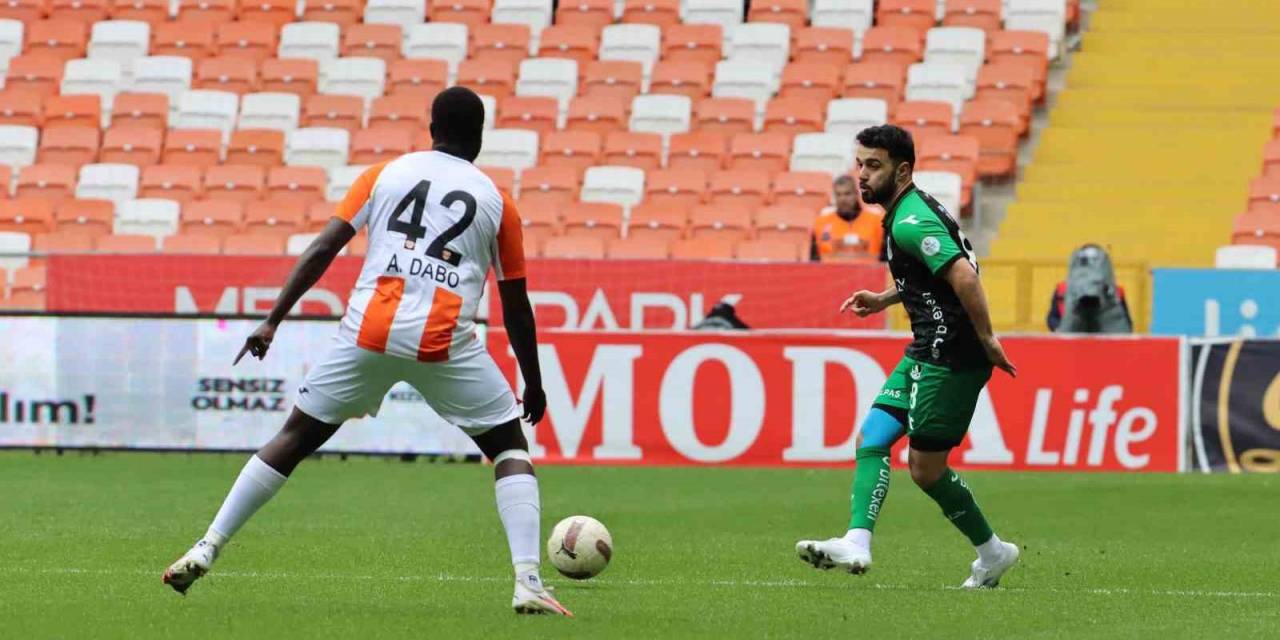 Trendyol 1. Lig: Adanaspor: 0 - Sakaryaspor: 0