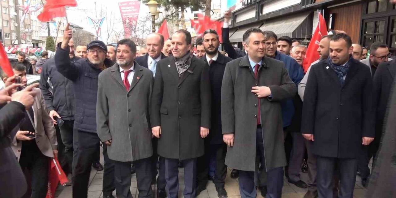 Fatih Erbakan Kütahya’da Esnafı Ziyaret Etti