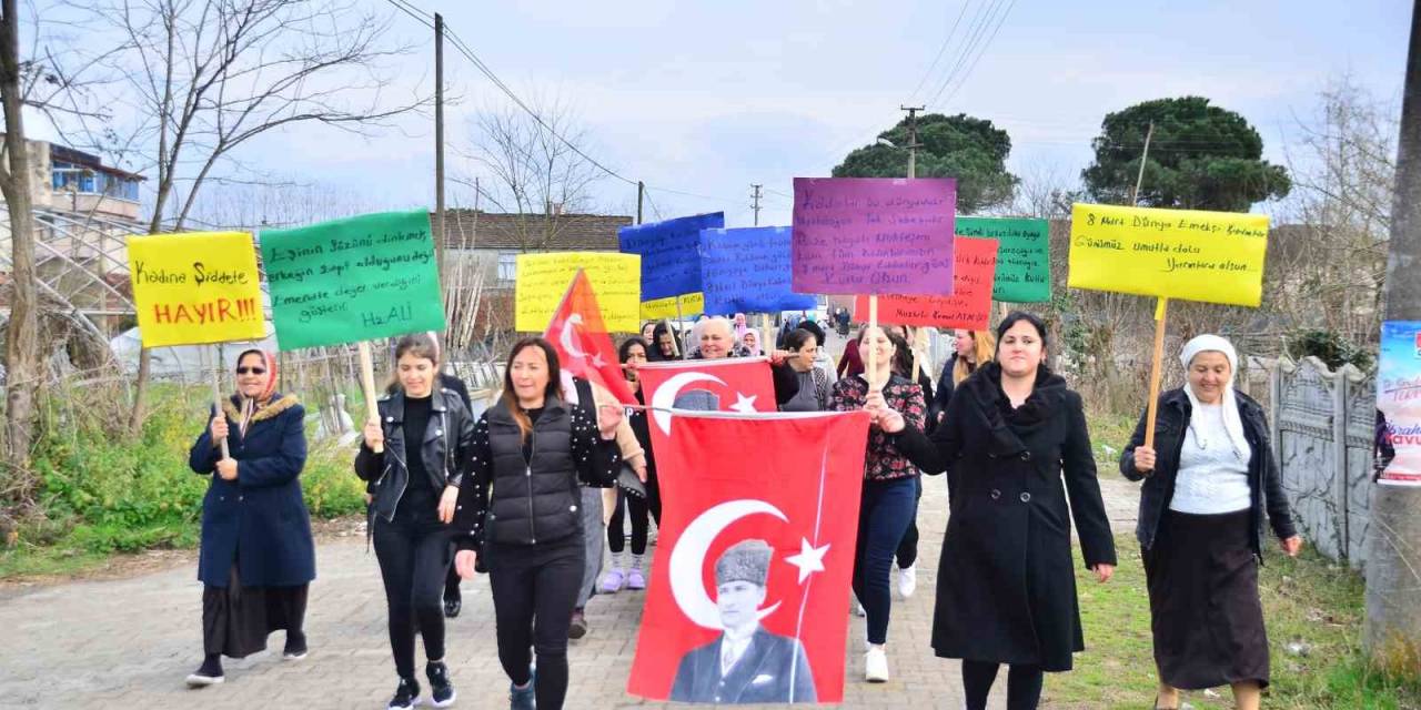Samsun’da 8 Mart Dünya Emekçi Kadınlar Günü Yürüyüşü