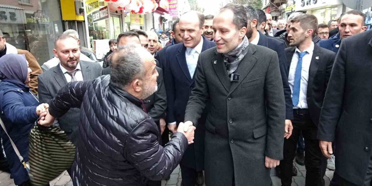 Fatih Erbakan, Tavşanlı’da Vatandaşlarla Bir Araya Geldi