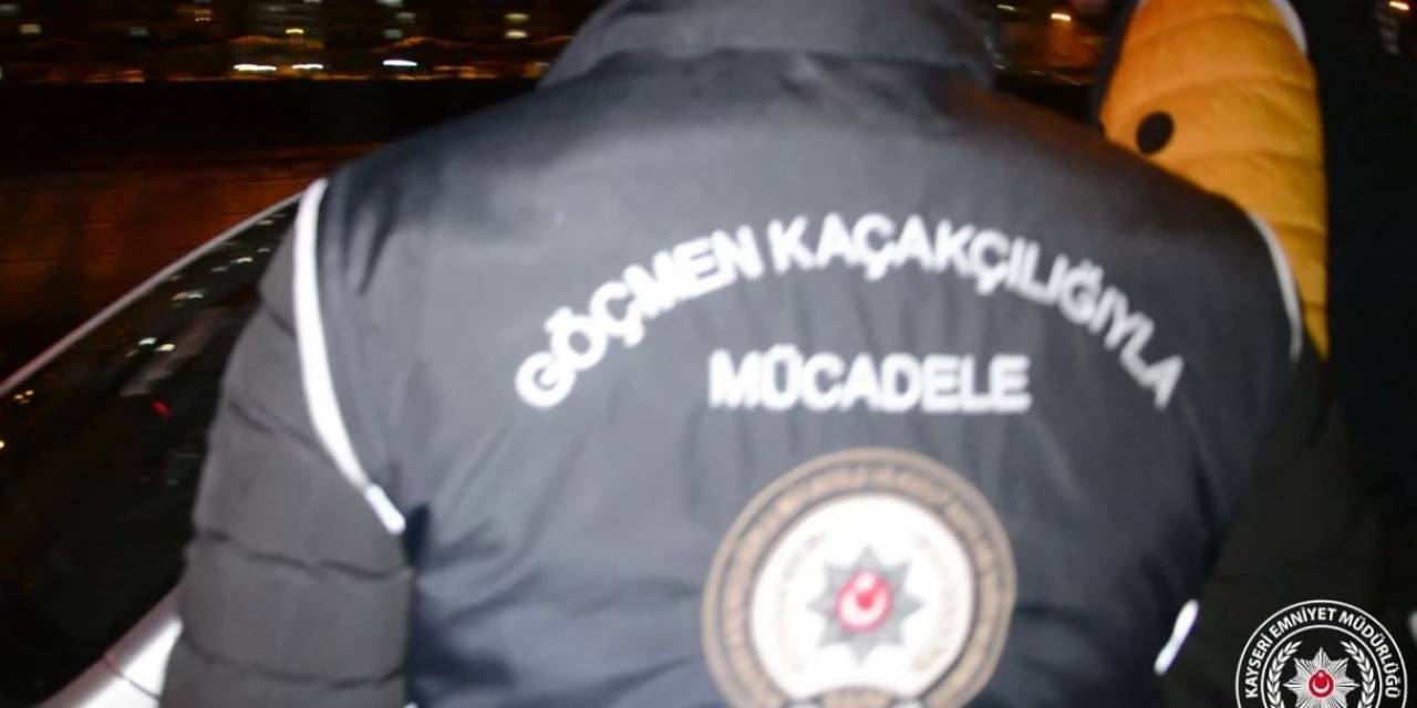 Kayseri Polisinden Düzensiz Göç İle Mücadele’de Huzur Uygulaması: 28 Şahıs Sınır Dışı Edilecek