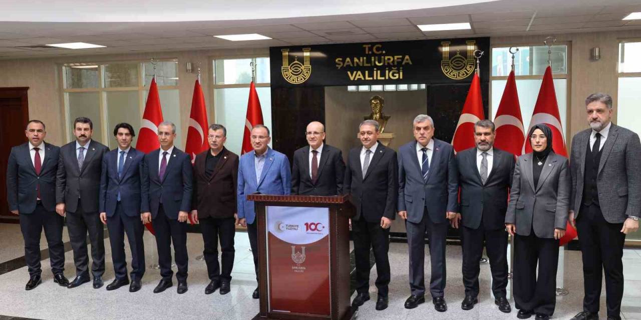 Bakan Şimşek Şanlıurfa’da