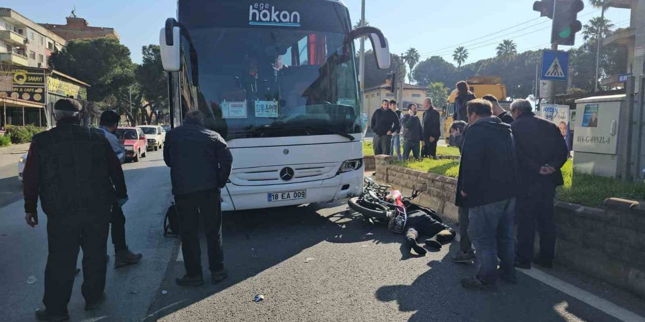 Nazilli’de Otobüs Motosiklete Çarptı: 1 Ölü