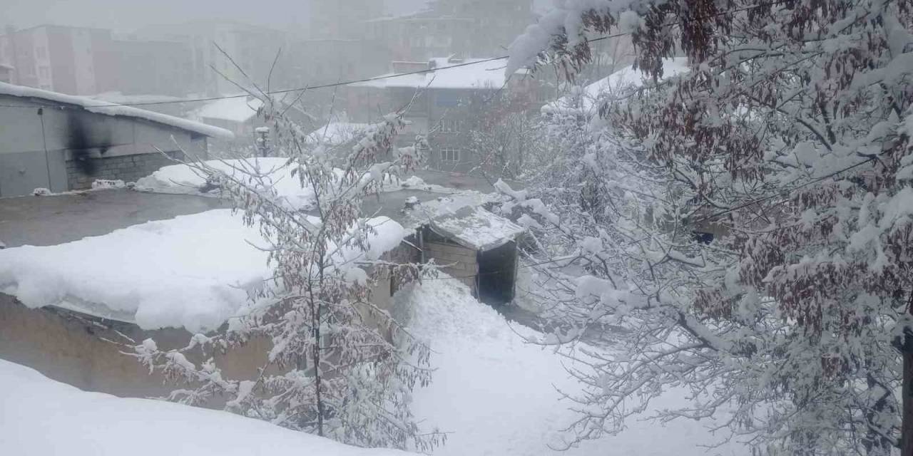 Hakkari’de Kar Yağışı Yerini Soğuk Havaya Bıraktı