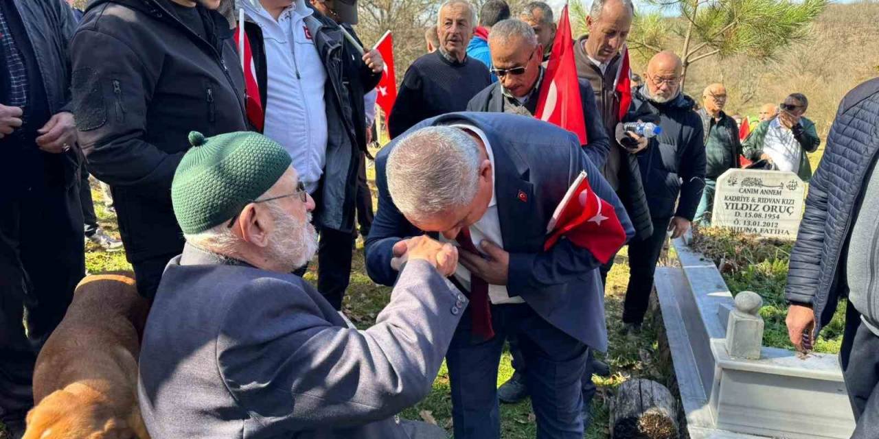 Kaymakamlıktan Şehitlere Saygı Yürüyüşü