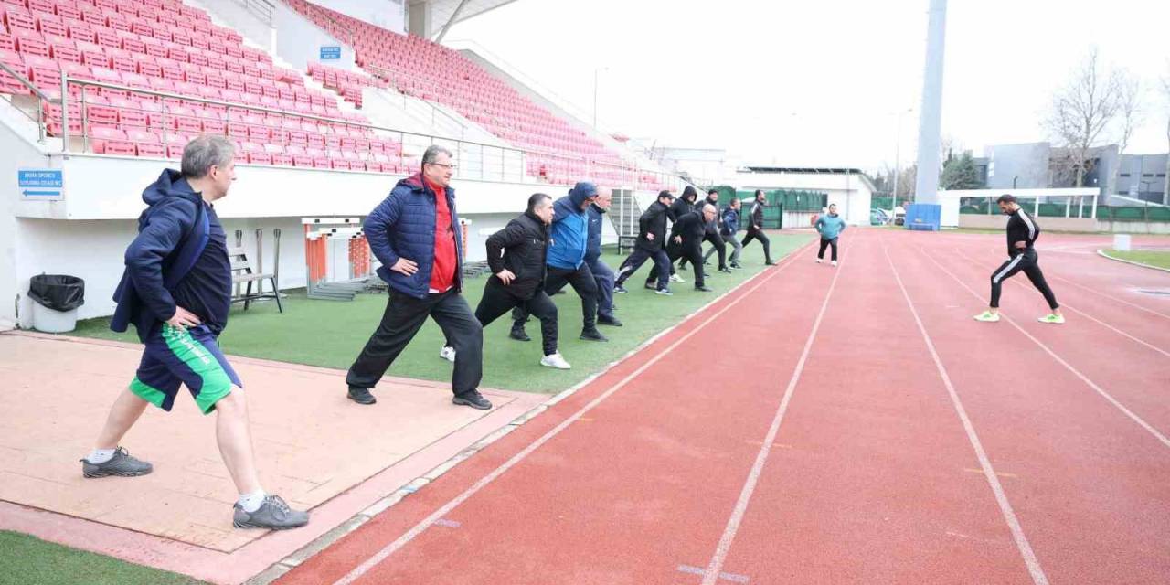Samsun’da Protokol Güne Sporla Başladı