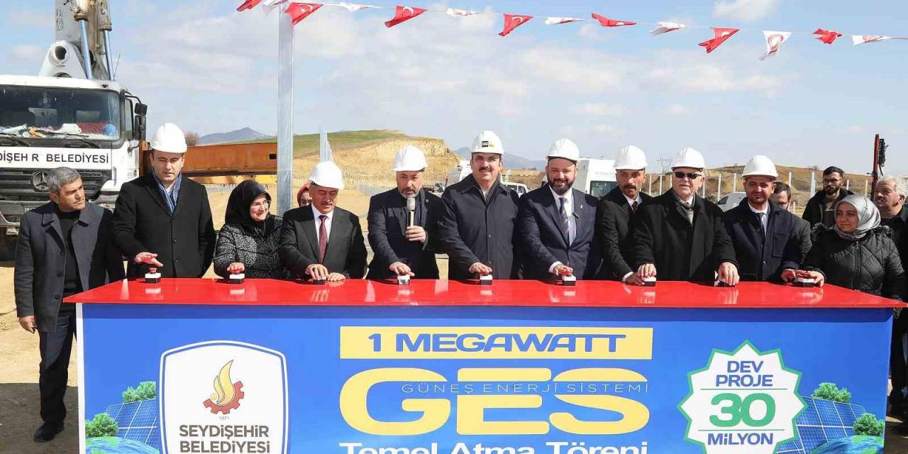 Başkan Altay Seydişehir Ges’in Temel Atma Programına Katıldı