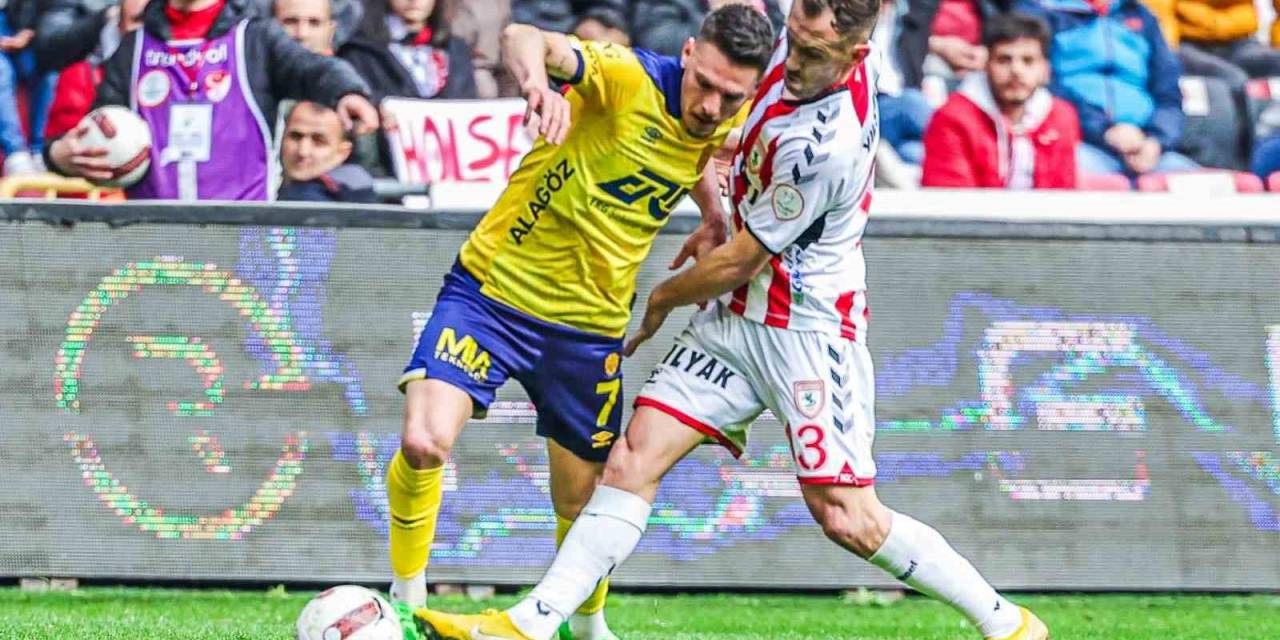 Trendyol Süper Lig: Samsunspor: 2 - Mke Ankaragücü: 1 (Maç Sonucu)