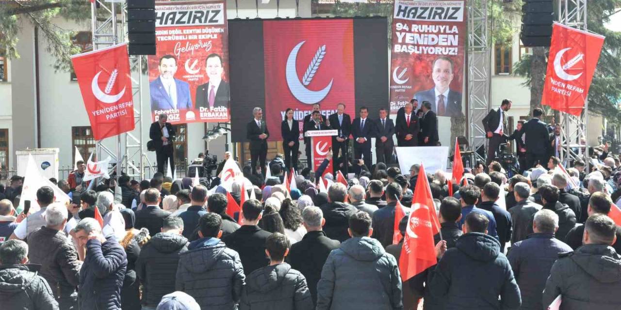 Fatih Erbakan: "Yeniden Refah Partisi Gümbür Gümbür Geliyor”