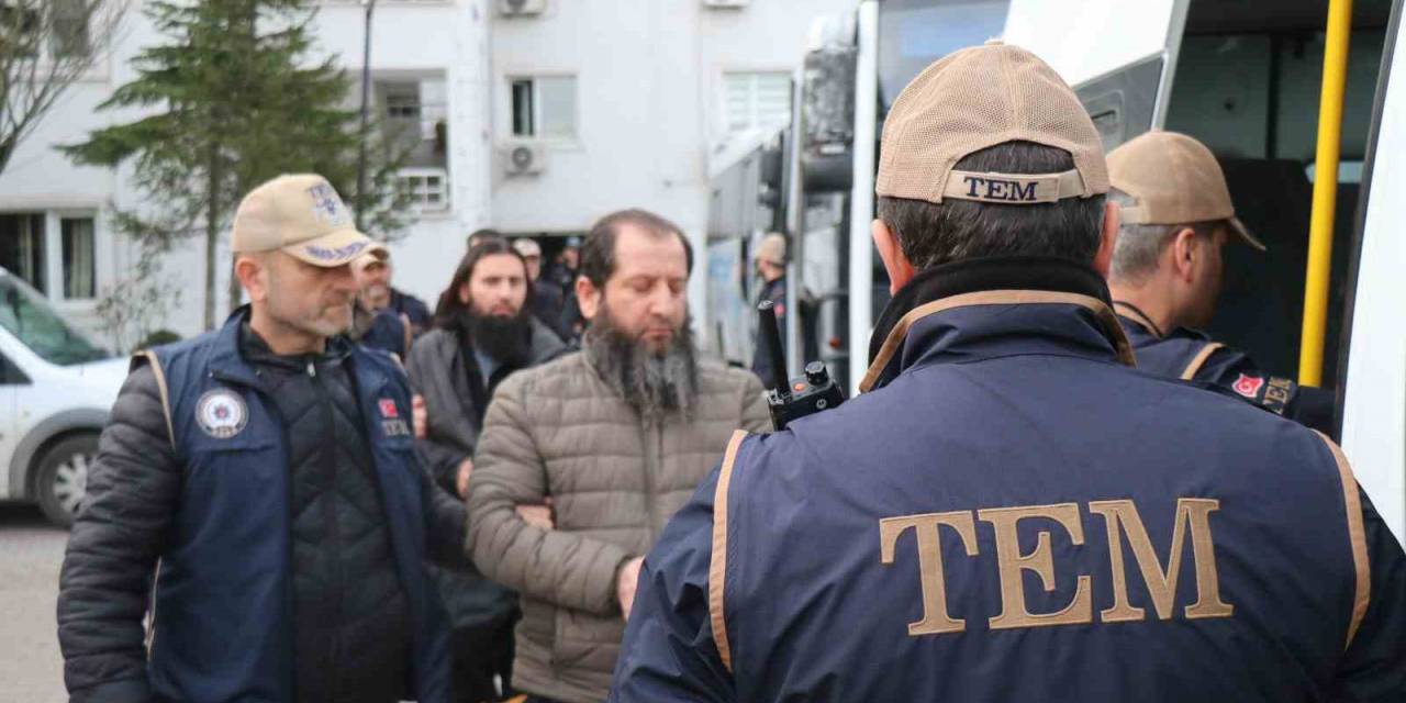 Eylem Hazırlığındayken Yakalanan 33 Deaş Şüphelisi Adliyeye Sevk Edildi