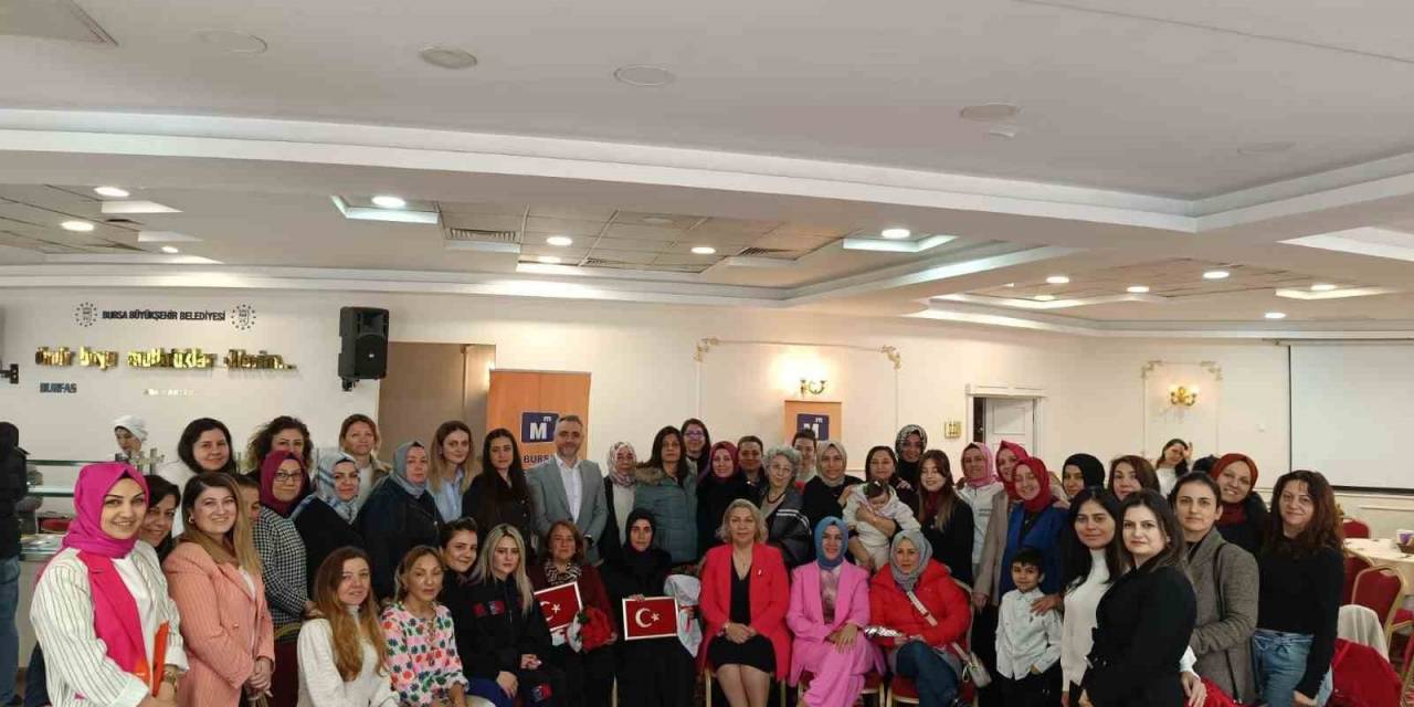 Bursalı Mali Müşavirler Diyarbakır Annesi Türkan Mutlu İle Şehit Eşi Yıldız Namdar’ı Ağırladı