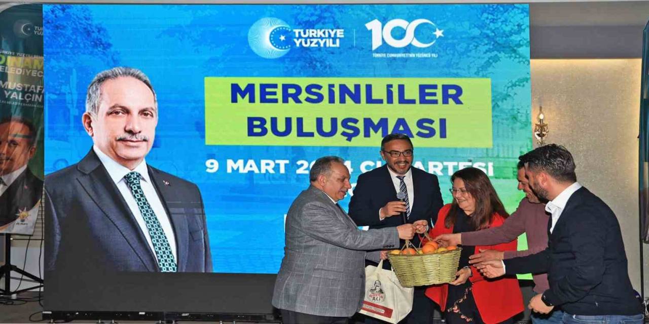 Başkan Yalçın Mersinlilerle Buluştu