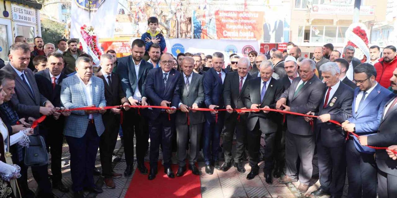 Kosova’nın Milli Kahramanının İsmi Turgutlu’da Ölümsüzleşti