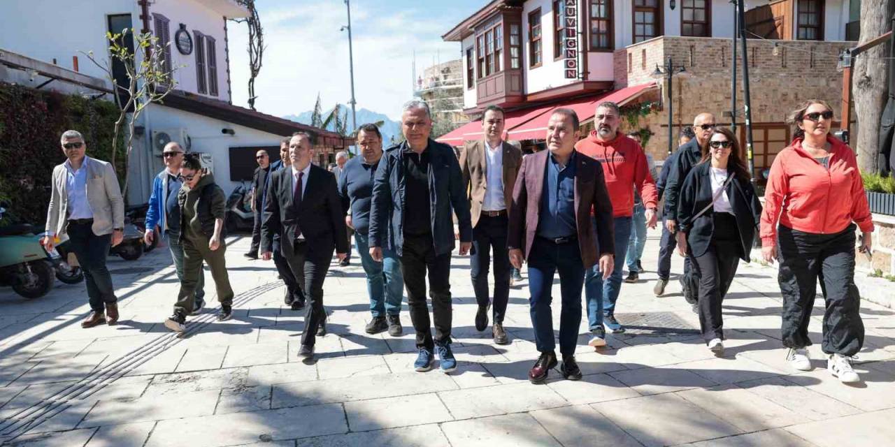 Başkan Böcek: "Kaleiçi Mirasını En İyi Şekilde Koruyacağız"