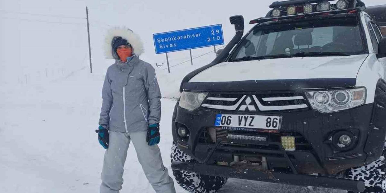 Eğribel’e Tünel Yapıldı, Eski Yol Kayak Pistine Dönüştü