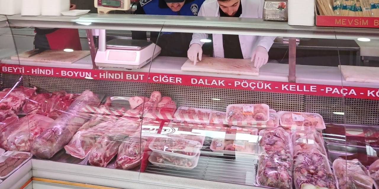 Zabıtadan Kasaplara Ramazan Denetimi