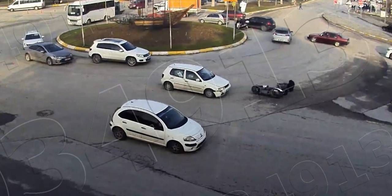 Isparta’da Meydana Gelen Trafik Kazaları Kgys Kameralarına Yansıdı