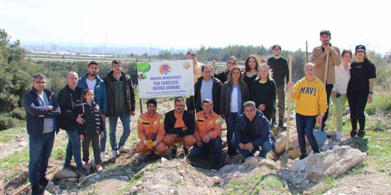 Meü Ve Orman Bölge Müdürlüğü İş Birliğinde Fidanlar Toprakla Buluşturuldu