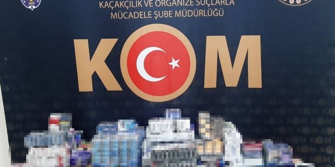 Erzurum’da Kaçak Sigara Operasyonu