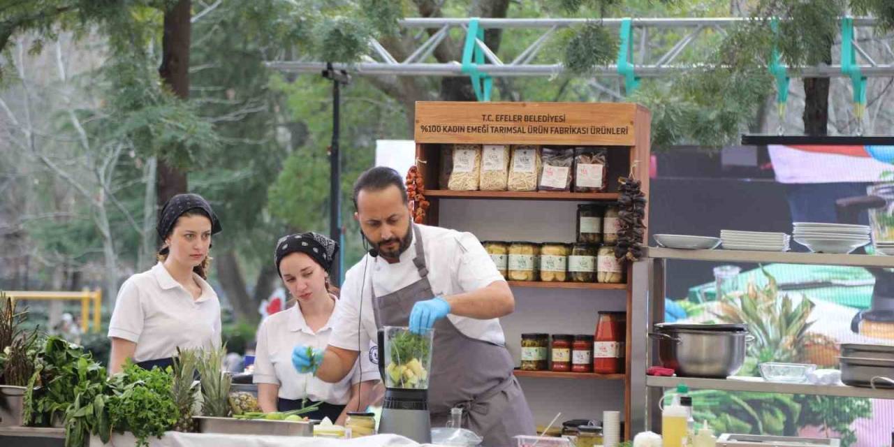 Efeler Gastronomi Festivali’nde Lezzet Şöleni Yaşandı