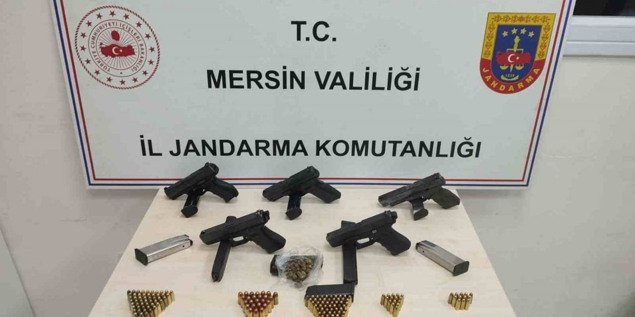 Mersin’de Silah Kaçakçılığı Operasyonu: 5 Gözaltı