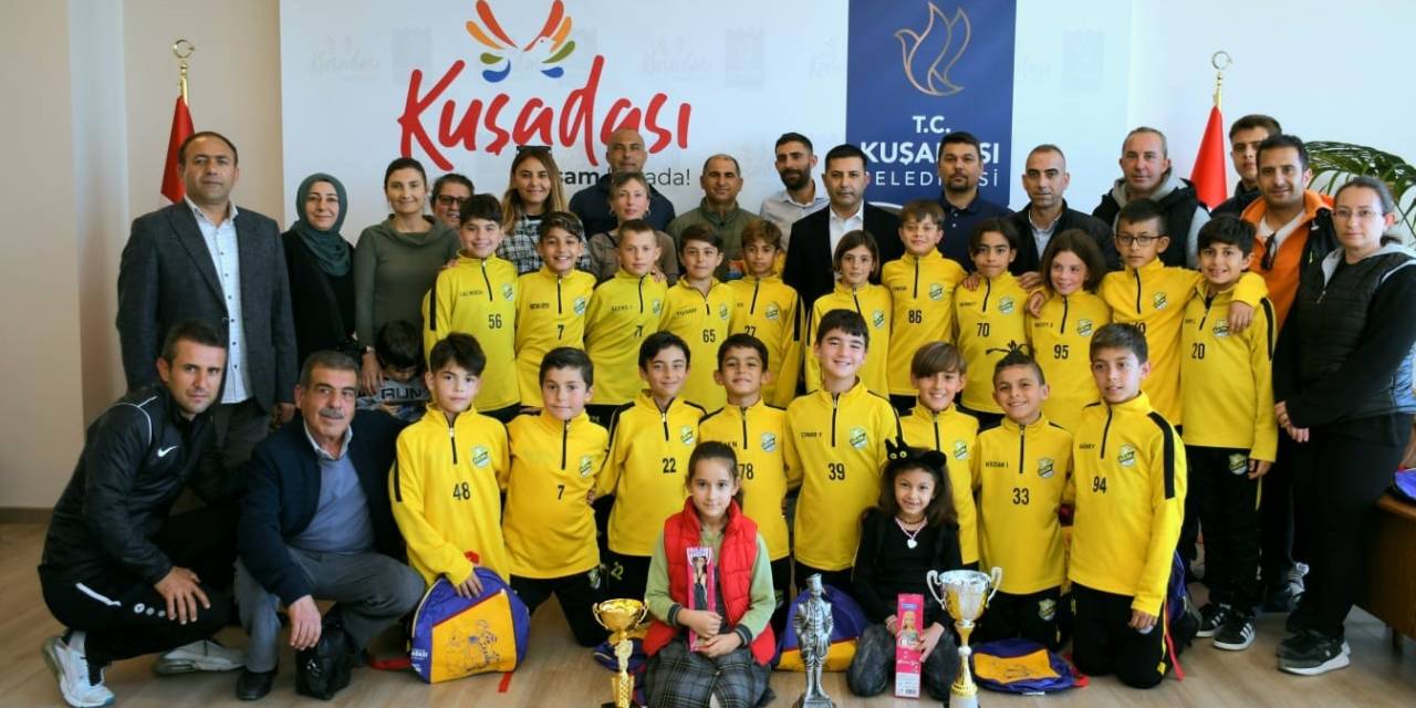 Başarılı Sporcular Başkan Günel’le Görüştü