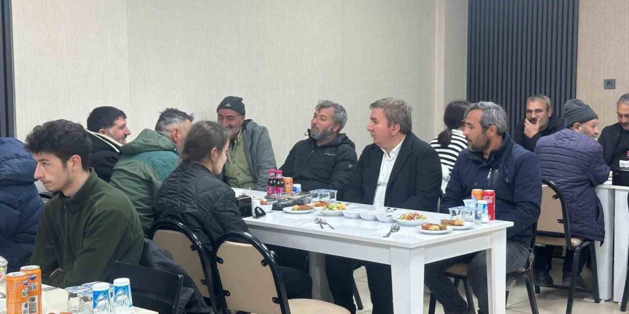 Vali Aydoğdu, Maden Kazası Mağdurlarının Aileleriyle İftar Yaptı
