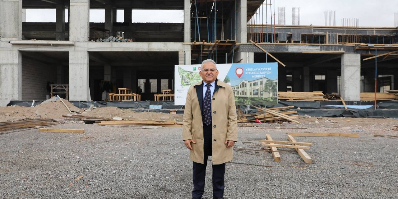 Büyükşehir’den Kayseri Yeşilay Rehabilitasyon Merkezi’ne Tam Destek