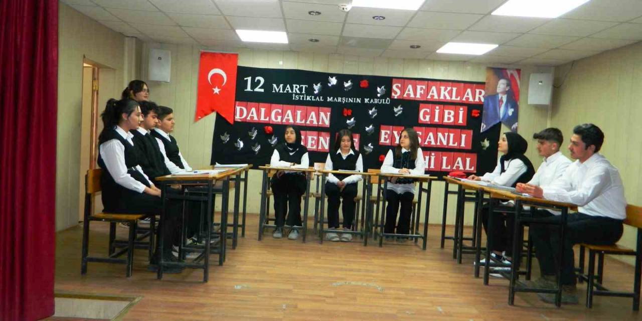 Posof’ta İstiklal Marşı’nın Kabulünün 103. Yıldönümü Etkinliği