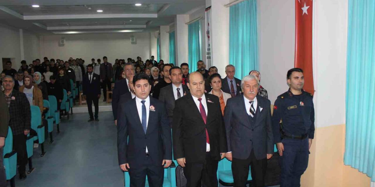 İstiklal Marşı’nın Kabulü Ve Mehmet Akif Ersoy’u Anma Günü Programı