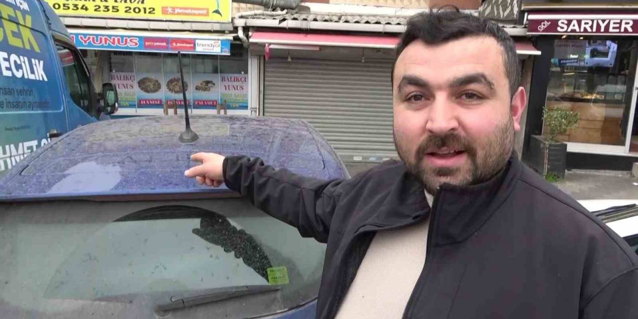 İstanbul’a Çamur Yağdı, Otomobiller Çamur İçinde Kaldı