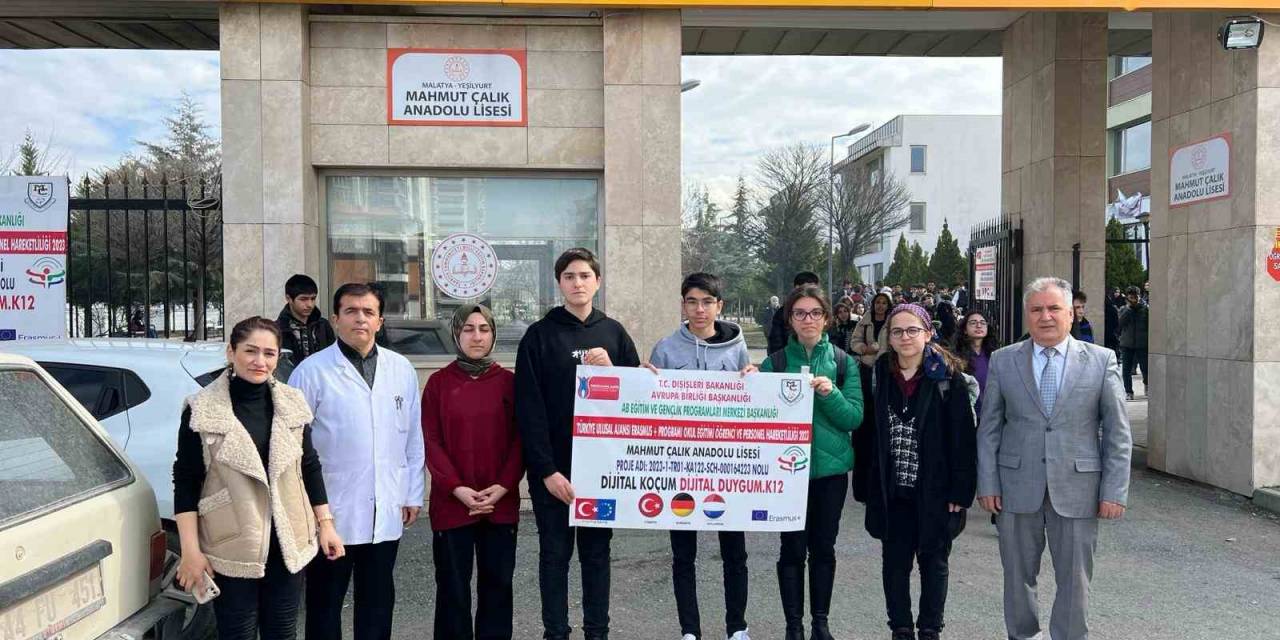 Mahmut Çalık Anadolu Lisesi, Erasmus Projesi Kapsamında Avrupa’ya Gidiyor