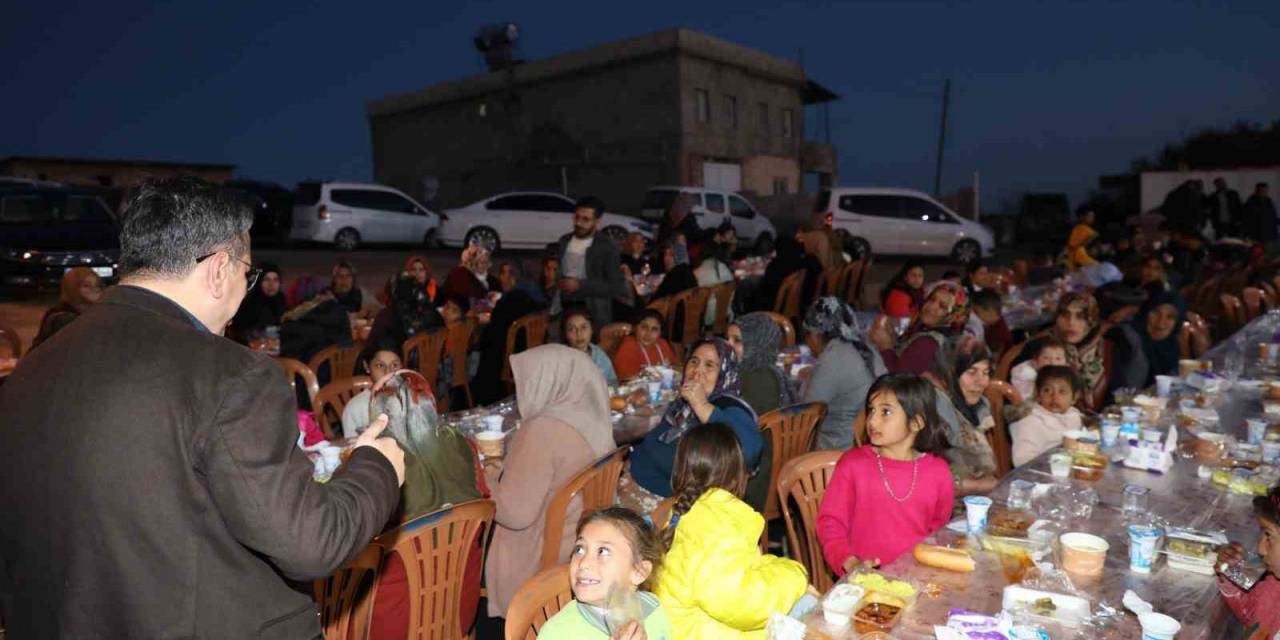 Kırsaldaki Vatandaşlar İftarda Bir Araya Geldi