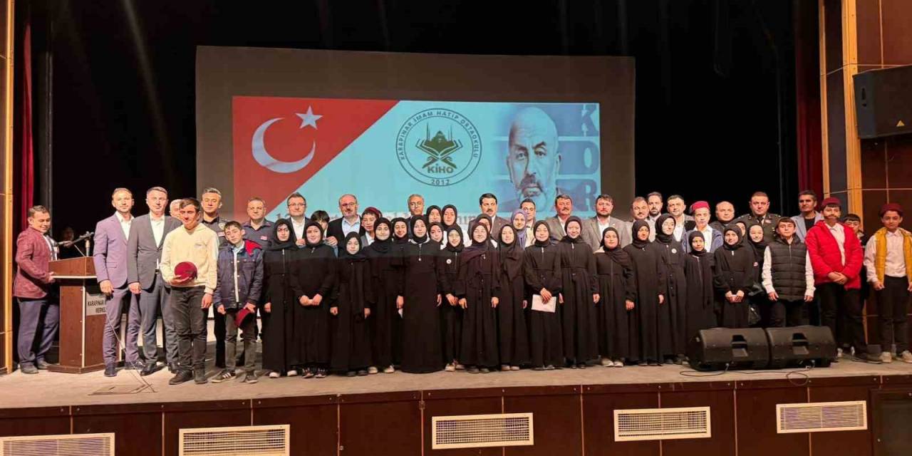 Karapınar’da İstiklal Marşı’nın Kabulü Ve Mehmet Akif Ersoy’u Anma Programı Düzenlendi