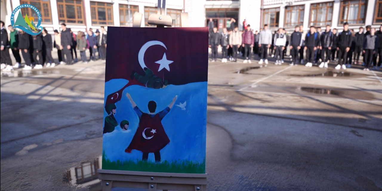 Güneysu'da İstiklal Marşı'na özel klip