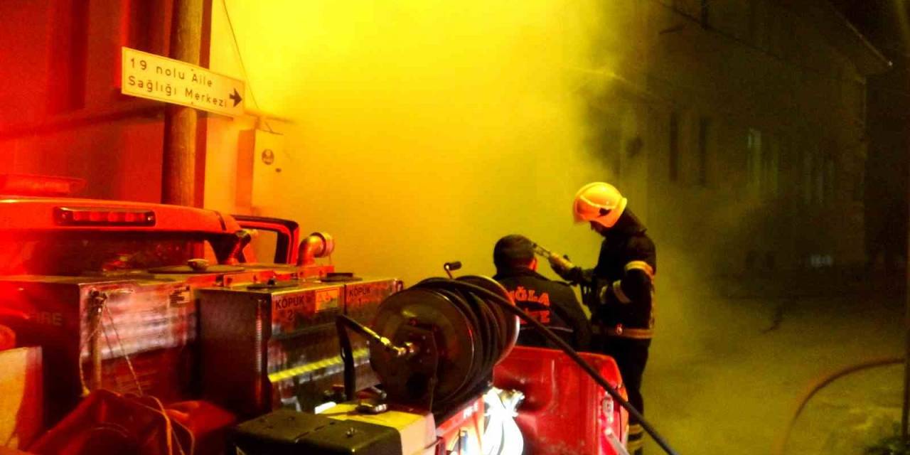 Menteşe’de Ev Yangını Korkuttu