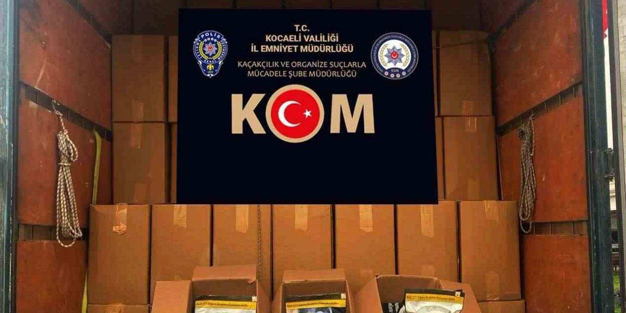 Tem’de Durdurulan Araçtan 4 Ton Sahte Bandrollü Tütün Çıktı