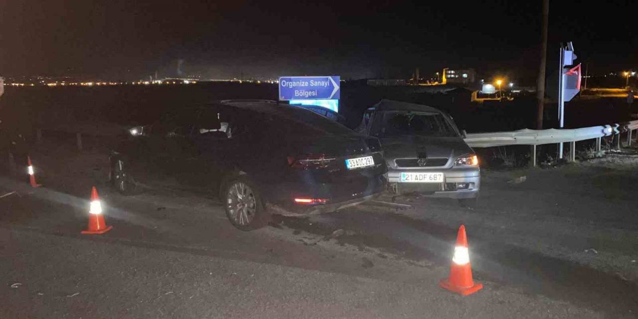 Diyarbakır’da İki Otomobil Çarpıştı: 1 Ölü, 3 Yaralı