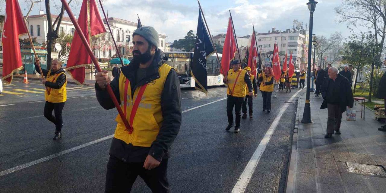 Tekirdağ’dan Çanakkale’ye Yürüyorlar