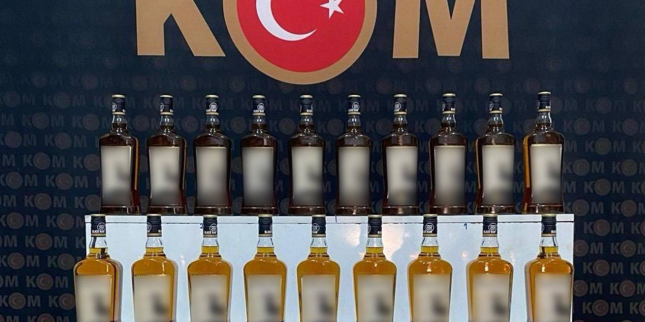 Selim’de Kaçak İçki Ele Geçirildi