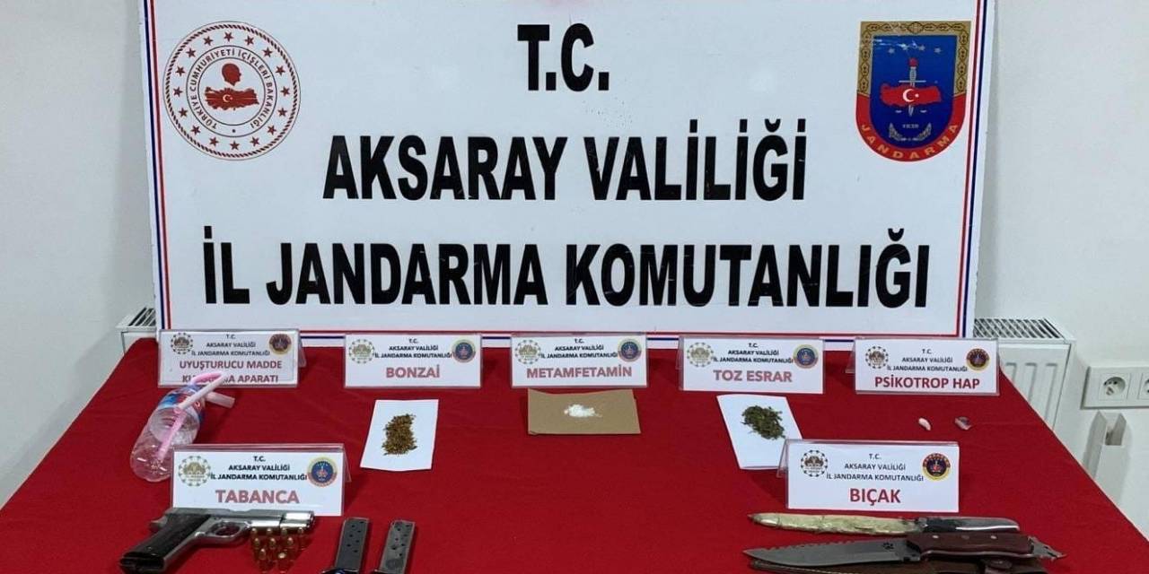 Aksaray’da Uyuşturucu Taciri Gözaltına Alındı