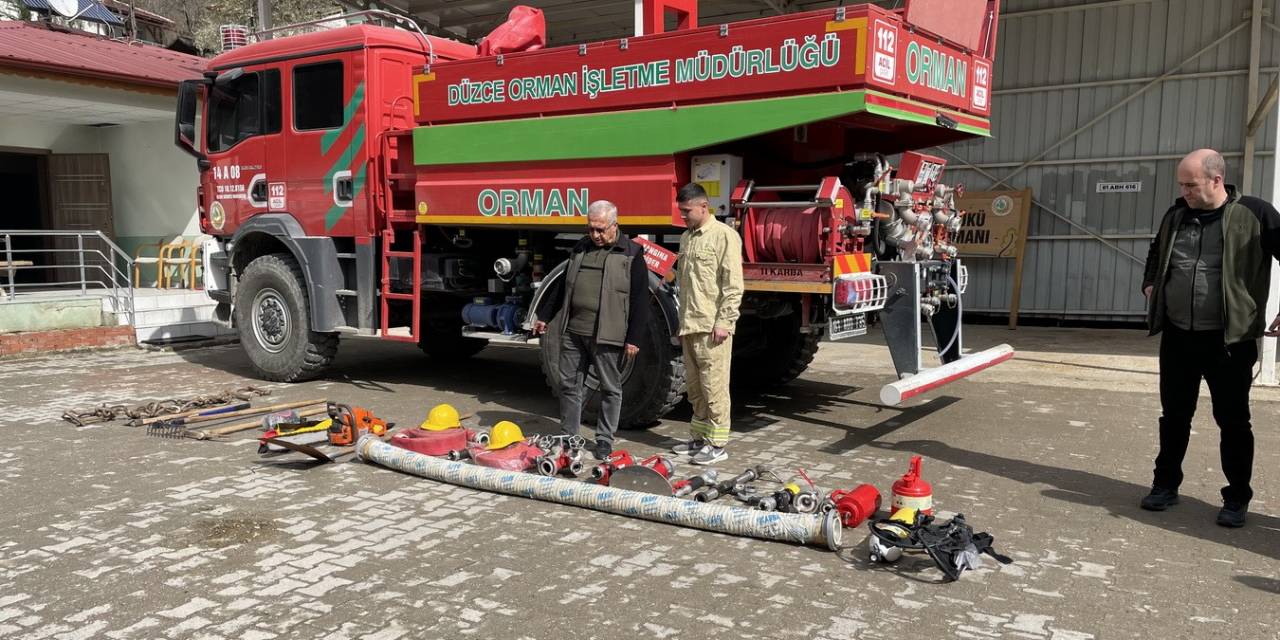 Orman Yangına Karşı Tatbikat